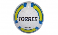 Мяч футбольный № 4 TORRES Junior-4 310-330гр PU