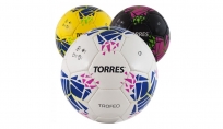 Мяч футбольный "TORRES Trofeo" р.5, 32 панели. PU, руч. сшивка