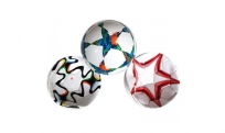 Мяч футбольный машинная шивка 280гр PVC 25497-3