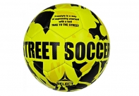 Мяч футбольный "SELECT Street Soccer" р.5, 32пан., резина, маш.сш., лат.камера, жел-черн