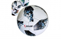 Мяч футбольный "Meik-Telstar", 3-слоя PVC 2.3, 340 гр, машинная сшивка C28673 (МК-032)