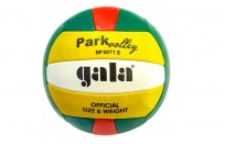 Мяч волейбольный Gala Park, ВР 5071S шитый, желто-красно-бело-зеленый дизайн