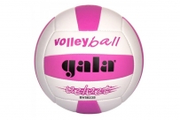 Мяч волейбольный Gala Velvet BV5023S, шитый, бело-розовый,18 панелей, камера бутиловая,