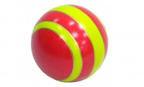Мяч резиновый 125 мм (полоса) (С21ЛП, Р-3)
