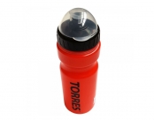 Бутылка для воды спортивная TORRES 0,55 пищевой пл, черн-красн SS1066