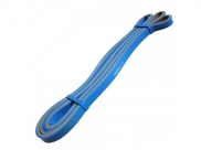 Эспандер-Резиновая петля-10mm (серо-синяя) Сопротивл 2-15кг) MRB200- 10 ДВУХ.ЦВЕТ