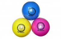 Мяч д/худ. гимнастики 15 см (цвет ассорти с глиттером)
