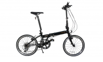Велосипед скл. DAHON SPEED D18 20" чёрный, крылья, багажник, насос, 18 ск.