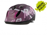 Шлем детский нellelli lady. цвет: розовый. размер: m (53-56 см)
