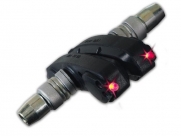 Promax колодки тормозные i-pad для v-brake резьбовые всепогодные со светодиодом, включающимся при торможении