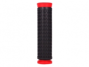 PROPALM Грипсы Pro-C3001, 128мм, с заглушками, чёрный/красный, с упаковкой