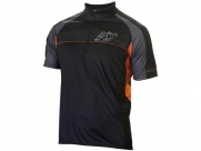Джерси kellys pro sport, короткий рукав. материал: 100% полиэстер. цвет: черный, серый, оранжевый. размер: l.