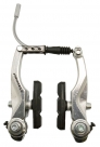 Promax тормоз v-brake mv-295l передний, алюминий, рамки 95мм, пружина линейная, серебр.