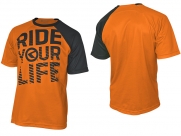Джерси kellys ride your life enduro, короткий рукав. материал: 100% полиэстер,. цвет: оранжевый. размер: xxl.