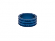 Neco кольцо проставочное 1-1/8"х15мм синее, алюминий